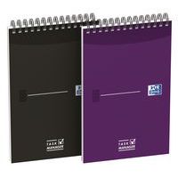 Oxford Task Manager notatblokk 125 x 200 140 sider, 90 g, linjert