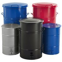 Avfallsbeholder med lokk, 30-160 liter - WFI