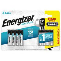 Max Plus AAA/LR3 FSB9 alkalisk batteri - Pakning à 8 - Energizer