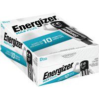 Max Plus D alkalisk batteri - Pakning à 20 - Energizer