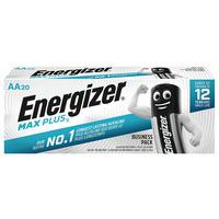 Max Plus AA/LR6 alkalisk batteri - Pakning à 20 - Energizer