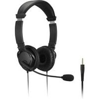 3,5 mm-headset med mikrofon og volumkontroll - Kensington