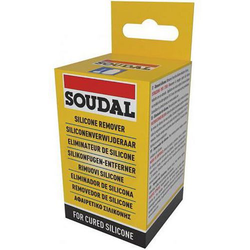 Fjerner herdet silikon og hybridpolymer – Soudal