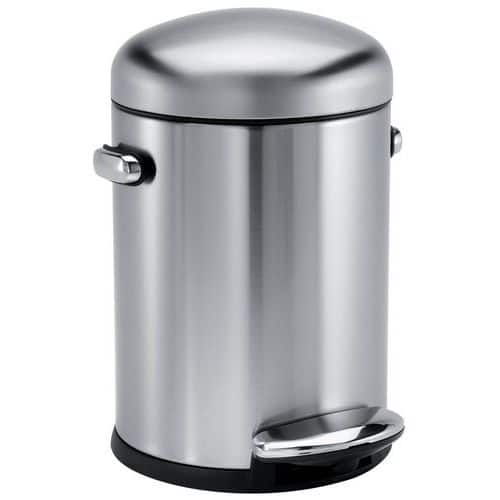 Papirkurv Mini Mini Round Step Can 4,5L - Simplehuman