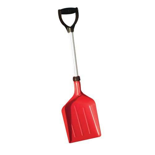 Spade sammenleggbar for salt- eller sandbeholder