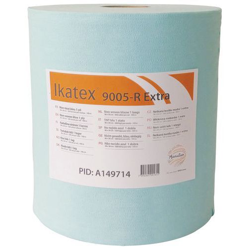 Profitextra nonwoven-rull, 500 ark 38x30, blå - Ikatex