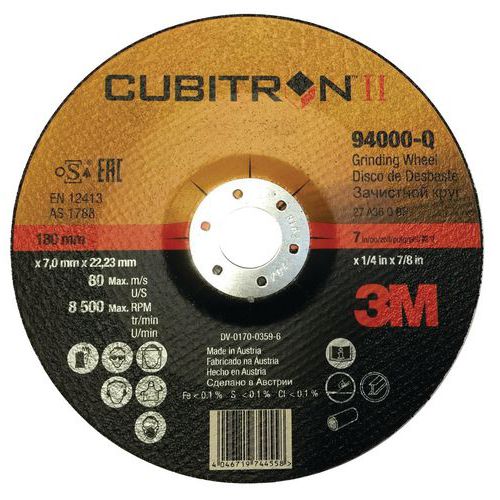 Cubitron™ II slipeskive