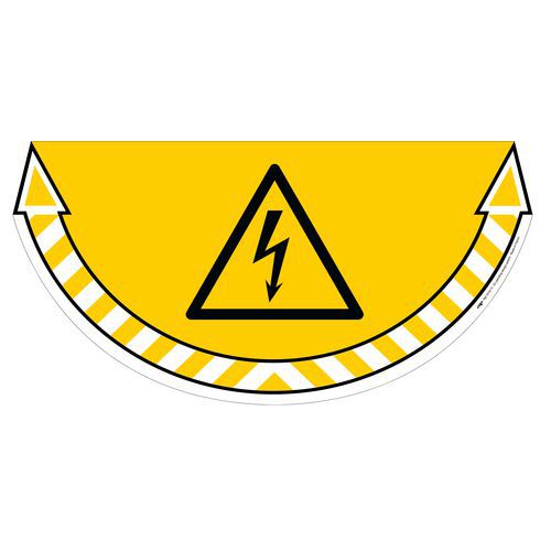 Selvklebende gulvoppmerking - elektrisk spenning