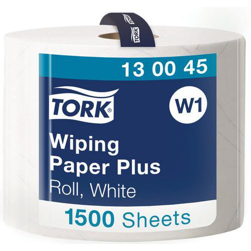 Avtørkingspapir Plus rull 1500 ark - Tork