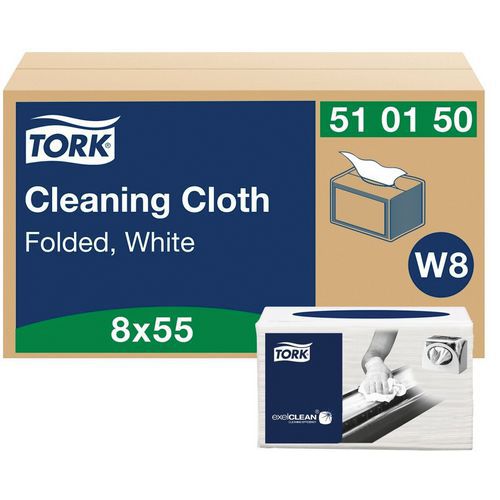 Nonwoven universalklut, 55 til 1000 ark - Tork