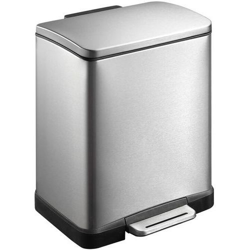 Papirkurv med pedal Rectangular E-Cube 20L - ECO