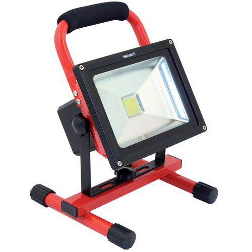 Oppladbart 20 W LED arbeidslampe – Velamp Industries