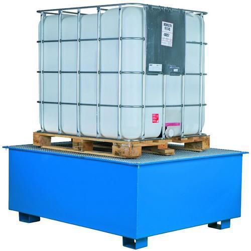 Miljøbeskyttelsespall for 1 IBC-container 1100 L