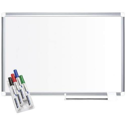 Whiteboard Maya New Generation med 4-pack penner - Bi-Office