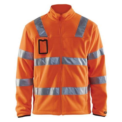 Oransje softshell refleksvest