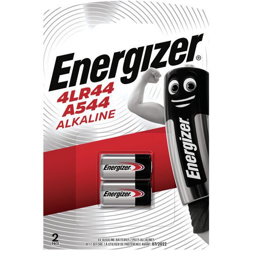 4LR44 alkalisk miniatyrbatteri - Pakning à 2 - Energizer