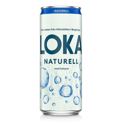 Loka Naturell 20x33cl boks Sleek