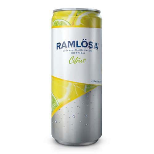 Ramlösa Sitron 20x33cl boks Sleek