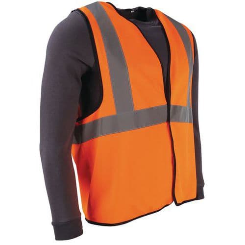 Refleksvest Oransje - Manutan Expert