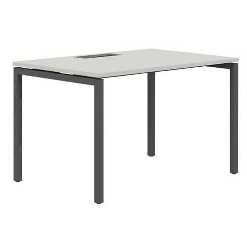 Skrivebord med rette ben 180x74 cm Misao - Manutan Expert