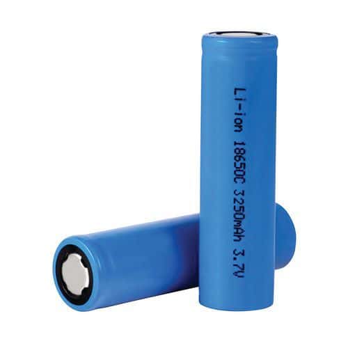 Oppladbart 18650 3,7 V 3250 mAh li-ion-batteri