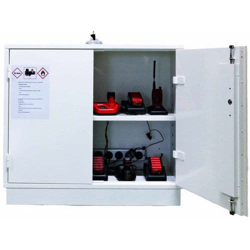 Brannisolerende batteriskap BAT803 - JiWa