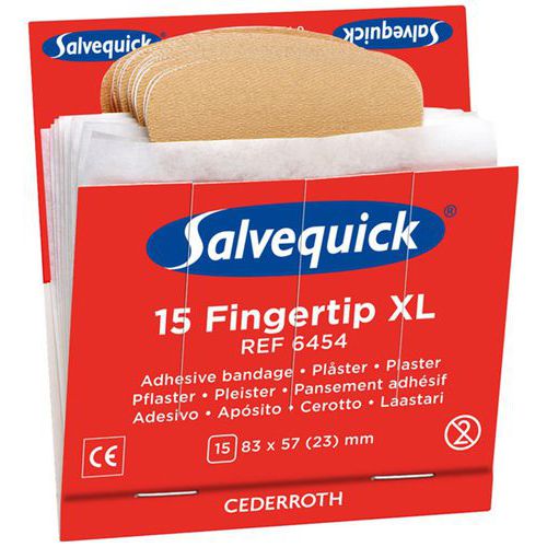 Plasterrefill til fingertupper - Salvequick