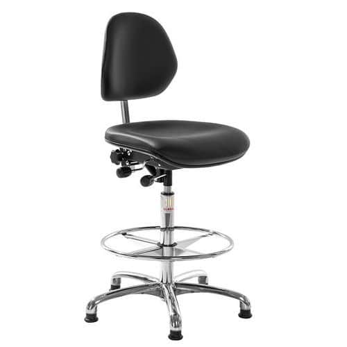 Arbeidsstol Aktiv ESD, høy/lav - Global Professional Seating