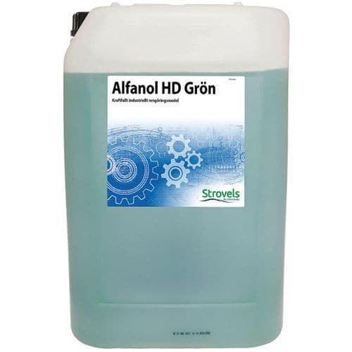 Grovrengjøringsmiddel Strovels Alfanol HD Grön 5-25 l