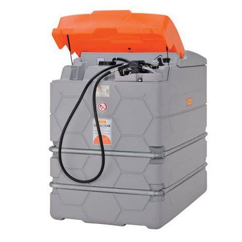 Cube dieseltank basic 2500 l, for utendørs bruk - Cemo