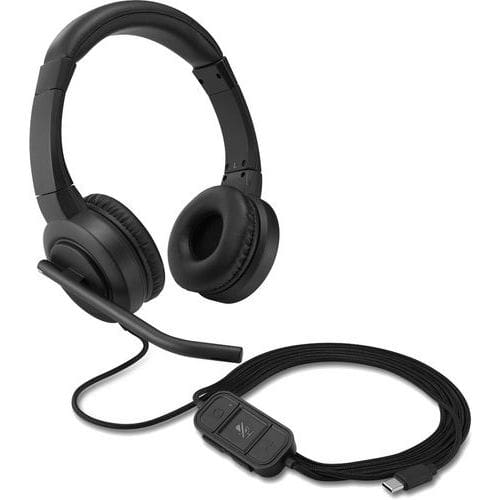 USB-C-tilkoblet On-ear-headset H1000 - Kensington