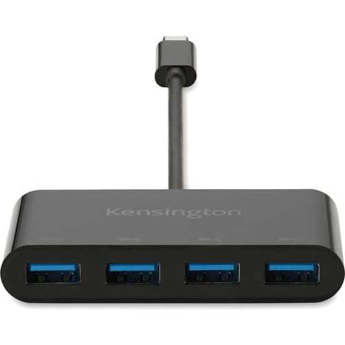 USB-C-tilkoblet 4-porters USB-A-hub CH1200 - Kensington