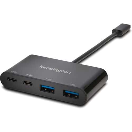 USB-C-tilkoblet 4-porters USB-hub CH1000 - Kensington