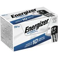 Ultimate litiumbatteri - 9 V - Pakke à 10 - Energizer